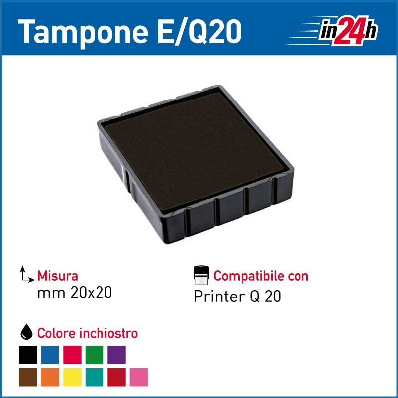 Tampone Colop E/Q20 mm 20x20