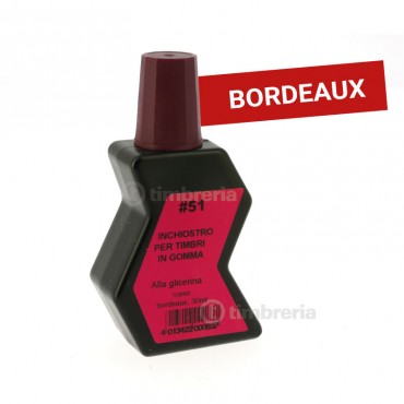 Inchiostro per carta - Bordeaux 30ml